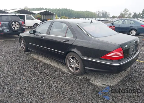 2006 Mercedes-Benz S 500 4Matic из США, поврежденный, VIN WDBNG84J16A469697